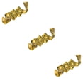 thumbnail image 2 of maskred Transform Christmas Ring Light In Gorgeous Colors Brilliant Lighting Led Light White/Gold Ribbon 10m+100 lights 3Set, 2 of 6