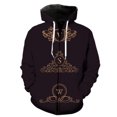 thumbnail image 1 of Sudadera con capucha y cremallera para hombre, estilo europeo y americano, divertida, con estampado 3D, manga larga, informal, unisex, gran oferta 2024, 1 of 6
