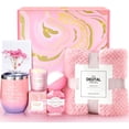thumbnail image 1 of Set de regalo BodyRefresh Self Care con lujosa manta de franela, 1 of 9