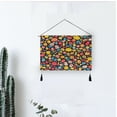 thumbnail image 6 of WOBOGO A Variety Of Snack Patterns Living Room Canvas Wall Art Bedroom Study Framed Canvas Print Artwork Home Office Decorations 24.5×16.7in, 6 of 6