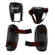 thumbnail image 2 of Muay Thai / Boxeo / MMA / Sanda Chest Headgear + Ingle Cup + Shin Pad - Negro kusrkot Equipo de protección de boxeo, 2 of 8