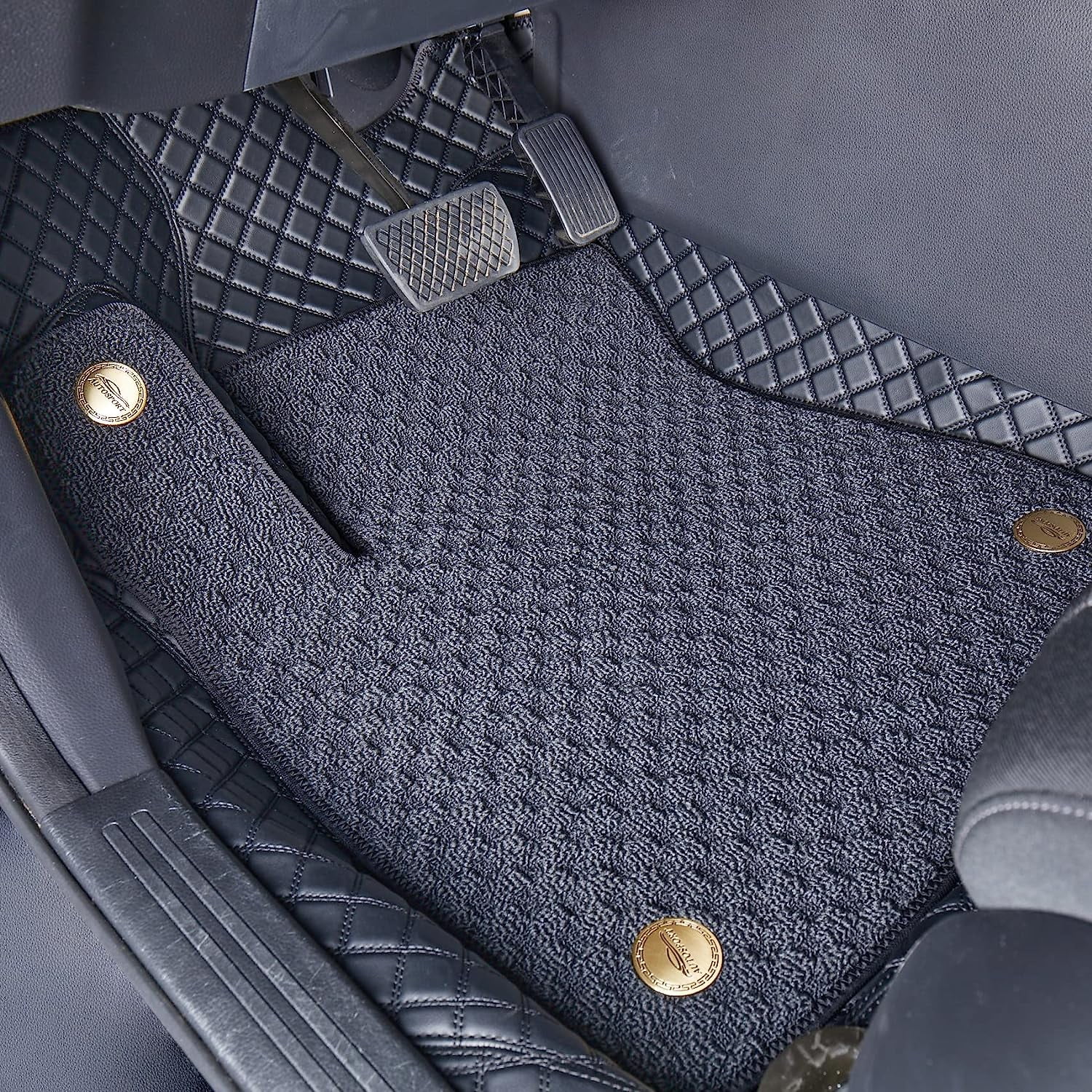 EKR Custom Fit Wrangler 4 Door Car Floor Mats for Jeep Wrangler 4 Door