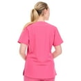 thumbnail image 4 of HEAL+WEAR Womens Stretch V-Neck Scrub Top 4-Way Stretch Lightweight Medical Uniform Shirt, 4 of 8
