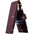 thumbnail image 1 of Billetera Travelambo de piel para mujer con bloqueo RFID, 1 of 4
