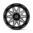 thumbnail image 4 of XD Aluminum Rim XD859 GUNNER 20X10in Gloss Black Machined with Gray Tint Finish, XD85921035418N, 4 of 5