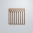 thumbnail image 5 of Ekena Millwork 11 3/8"W x 11 3/8"H x 3/8"T Small Cedar Park Decorative Fretwork Wood Wall Panels, Wood (Paint Grade), 5 of 10