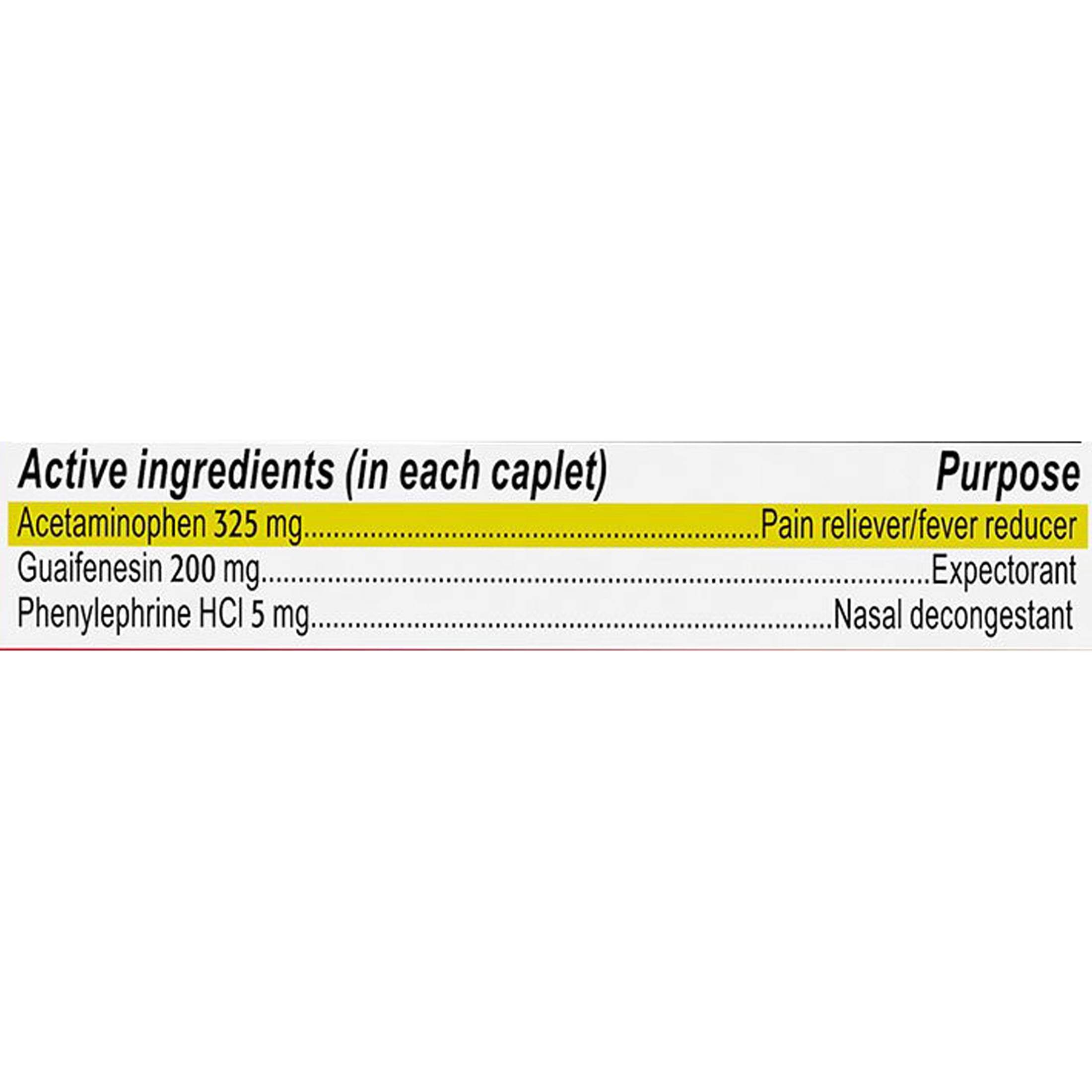 Tylenol Sinus Congestion and Pain Severe 24 Caplets - 3 Pack