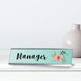 thumbnail image 2 of Manager, Designer Office Desk Sign (2 x 8"), 2 of 3