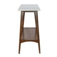 thumbnail image 4 of Parker Console White/Pecan See below, 4 of 5