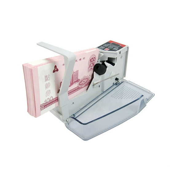 V40 Money Counter Machine Mini Portable Handy Currency Calculater Money Cash Counting Machine Banknote Counter ,Easy to Operate