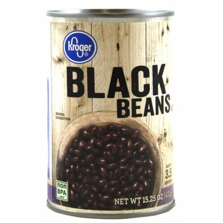 KR Black Beans 15.25 oz - Pack of 2