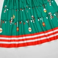 thumbnail image 6 of Girls Christmas Cartoon Dress Flutter Sleeves Skirt Xmas Outfit, 6 of 6