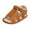 Brown, variant on Beach Shoes for Kids Baby Boy Sandals Non-Slip Soft Sole Leather Breathable Beach Shoes for Baby Boys Summer Outdoor Open-Toe Lightweight Shoes Black 0-6 Months