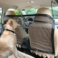 thumbnail image 3 of Red de seguridad para coche para mascotas, red de seguridad portátil para perros y gatos con gancho y cuerda, malla aislante para coche Cosmos, 115cm62cm, 3 of 4