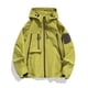 thumbnail image 4 of Chaqueta cortavientos morada para hombre con capucha, ropa de otoño, chaquetas impermeables para exteriores, abrigos para senderismo y trekking, 4 of 5
