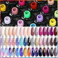 thumbnail image 3 of 7ml Colorful Gel Nail Polish Long Lasting Semi Permanent Base Top Coat UV Varnish, 3 of 7