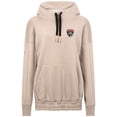 thumbnail image 2 of Women's Levelwear Khaki Florida Panthers Waterfall Stained Glass Pullover Hoodie, 2 of 3