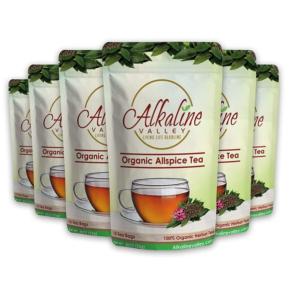 Allspice Tea Organic - 90 Unbleached/Chemical-Free Tea bags
