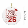 thumbnail image 3 of Graduation Ornament Class of 2026 Senior 2026 Ornament Graduation Gift for High School College Seniors Congratulations Gifts for Last Year Students Xmas Ornaments Decorations Graduation Gifts, 3 of 6