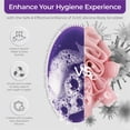 thumbnail image 2 of Exfoliante corporal y facial de silicona Shower Scrubber Juve, 2 of 9