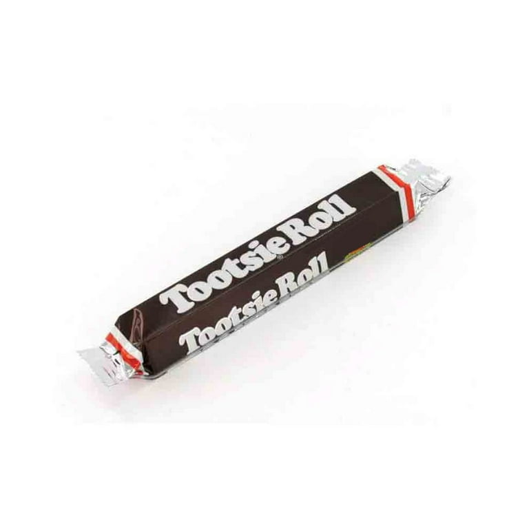 Tootsie Roll Candy, 0.5 oz. Snack Size Bar, Case of 48