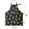thumbnail image 2 of Kdxio Avocado Apron with Pockets Adjustable Kitchen Aprons for Men Women Waterproof Aprons for Cooking,Drawing,Crafting, Baking Household Cleaning, 2 of 8