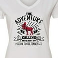 thumbnail image 4 of Inktastic Pigeon Forge Tennessee the Adventure is Calling and I Must Go Women's V-Neck T-Shirt, 4 of 5