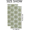 thumbnail image 3 of GZHJMY Soft Hand Towels, 2 Pack Towels Geometric Decorative Design Absorbent Washcloths Multipurpose for Bathroom Gym Hotel Spa, 3 of 6
