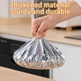 thumbnail image 4 of Pop-Up Tin Foil Food Insulation Cover, Reusable Aluminum Foil Heat Shield Lids,Easy to Clean,Suitable for Plates,Bowls, Pots, Containers of Any Shape with a Diameter of 4-11 Inches (30 pcs), 4 of 6