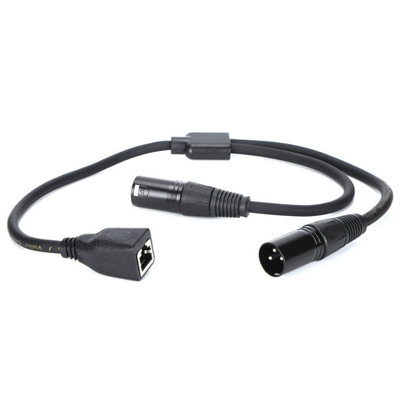 Câble Adaptateur Xlr JORINDO JD6099 Double Xlr Mâle vers RJ45 Femelle Ysplitter