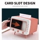 thumbnail image 3 of Funda de pañuelo con forma de televisor y soporte para teléfono • Diseño retro para salón • Plástico ABS • 7,28x5,70x6,29 pulgadas • Contiene pañuelos estándar y sobredimensionados, 3 of 7