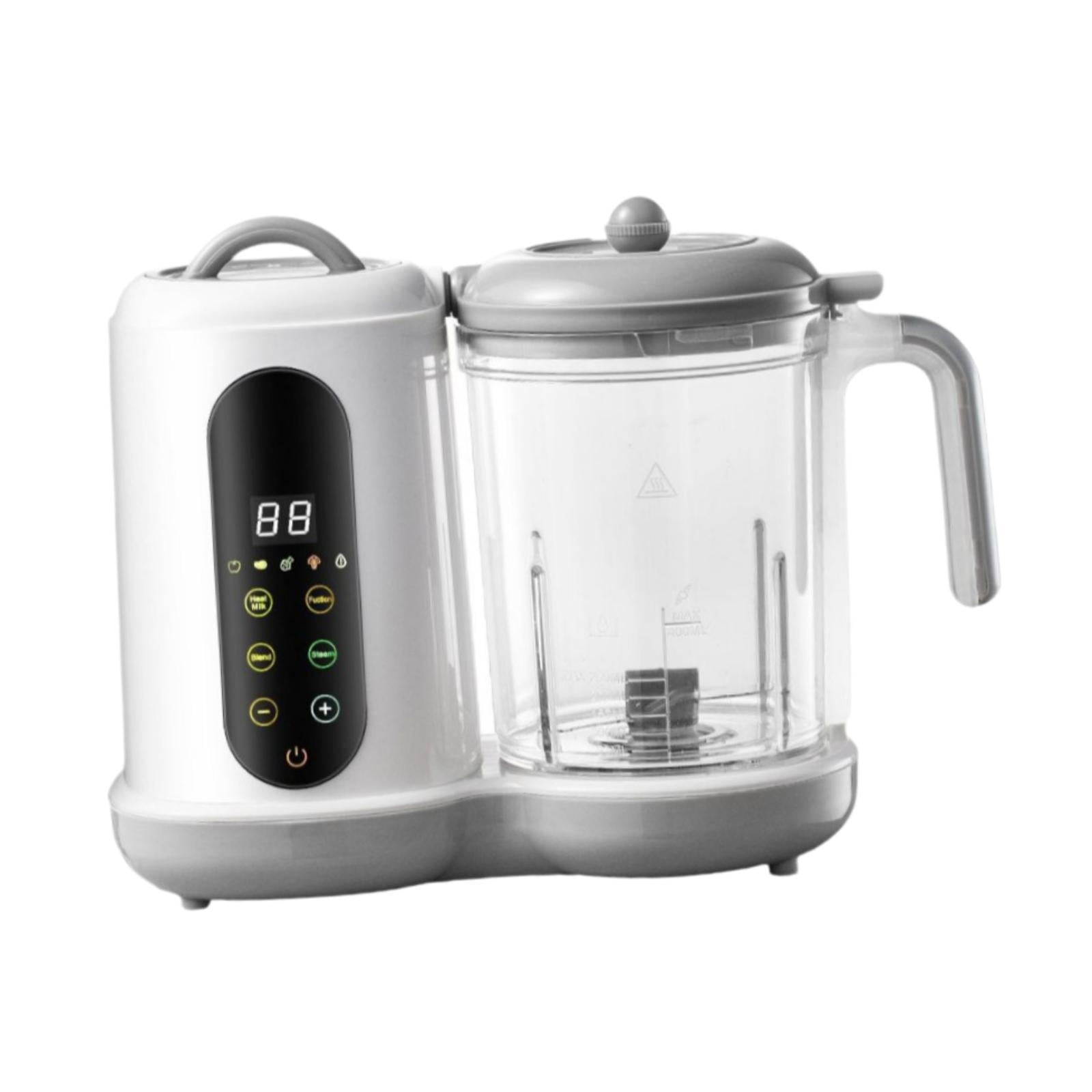 Fiocias Baby Food Food Warmer Blending Auto Cooking Puree Screen Control Reheating Baby