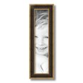 thumbnail image 2 of ArtToFrames 4x17" Black Panel With Gold Lip Picture Frame, Multi Wood Poster Frame, with Regular Glass and 2 (FBPL-5092), 2 of 7
