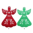thumbnail image 3 of Bearachild Posavasos de Navidad de tela, 4 Uds., reutilizable, lavable, Adorable para el hogar, restaurante, cafetería, portavasos, alfombrilla, Kits de decoración para fiestas Rojo, 3 of 6