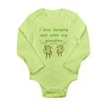 thumbnail image 1 of CafePress - I Love Hanging Out With My Grandma Body Suit - Long Sleeve Infant Bodysuit, 1 of 1