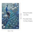 thumbnail image 2 of JEUXUS Metal Tin Sign 8x12in Peacock Flowers Butterflies Art Decor for Home Bar Coffee House 8x12in, 2 of 7