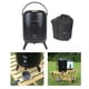 thumbnail image 3 of de aislamiento de acampada portátil, sellado de bebidas, de doble capa, caliente y frío, de material acero inoxidable, termo para viajes en - Negro 6L, 3 of 9