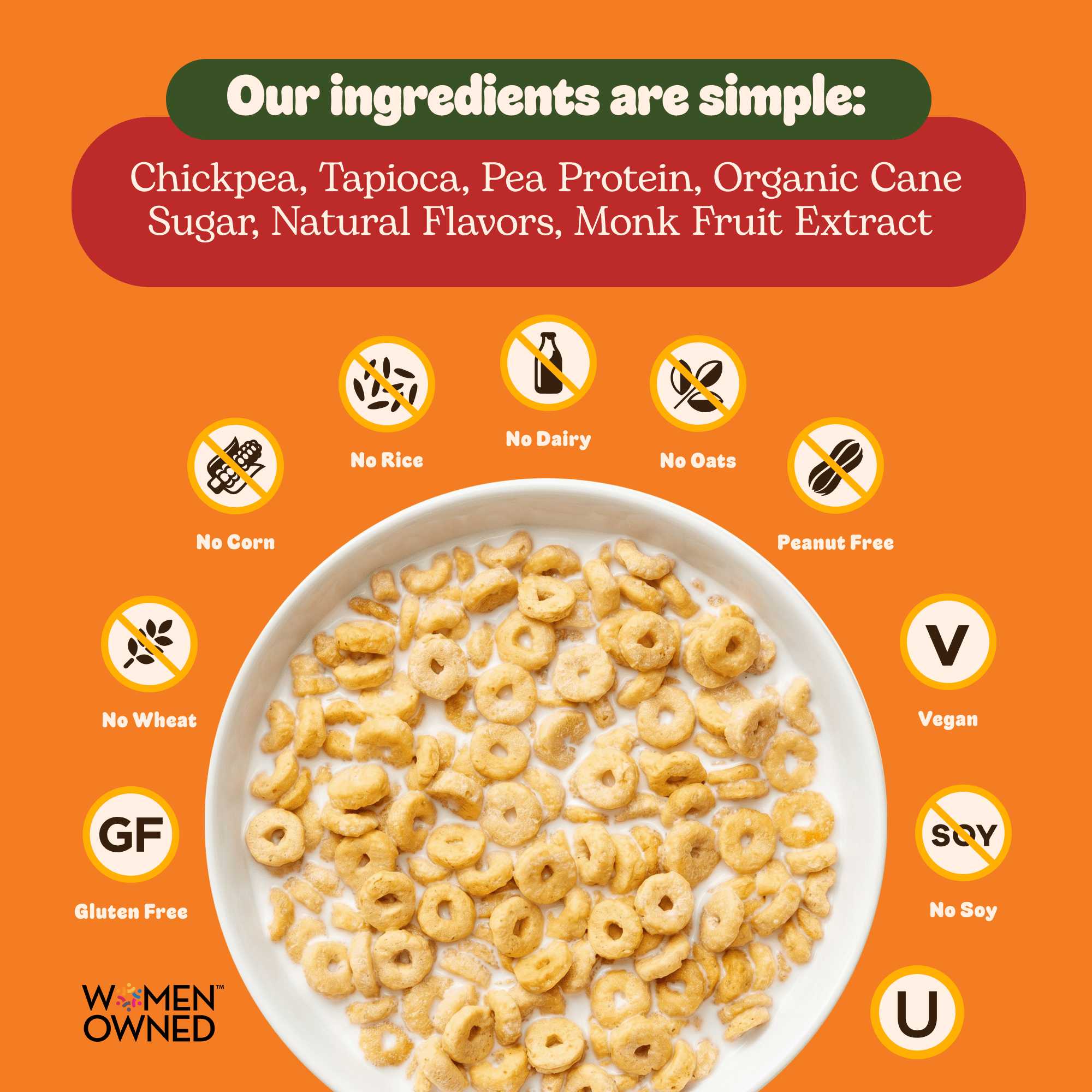 Three Wishes Grain Free Cereal - Pumpkin Spice