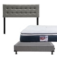 thumbnail image 1 of Colchón Matrimonial + Box Plomo + Cabecera Catania Spring Air Dicasa Monaco, 1 of 8