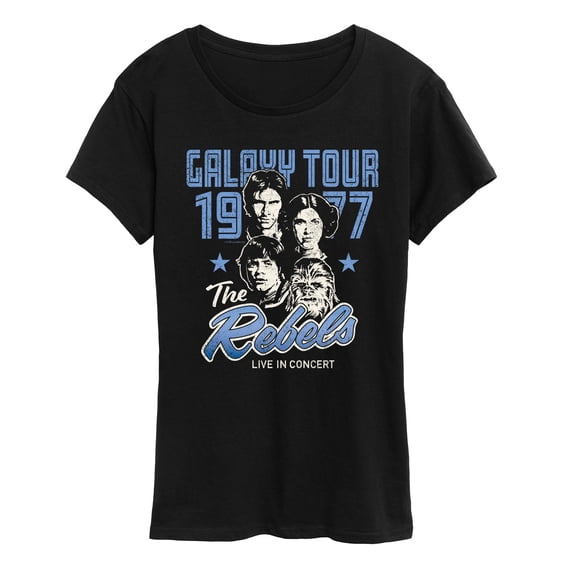 Star Wars - The Rebels Band Tee - Women's Short Sleeve Graphic T-Shirt