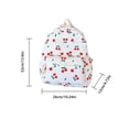 thumbnail image 3 of UJNDER Girl school backpack Large Capacity Cherry Print Cartoon Leisure for Boys Girls School Travel Everyday Use kids bookbag 02_Pink,One Size, 3 of 5
