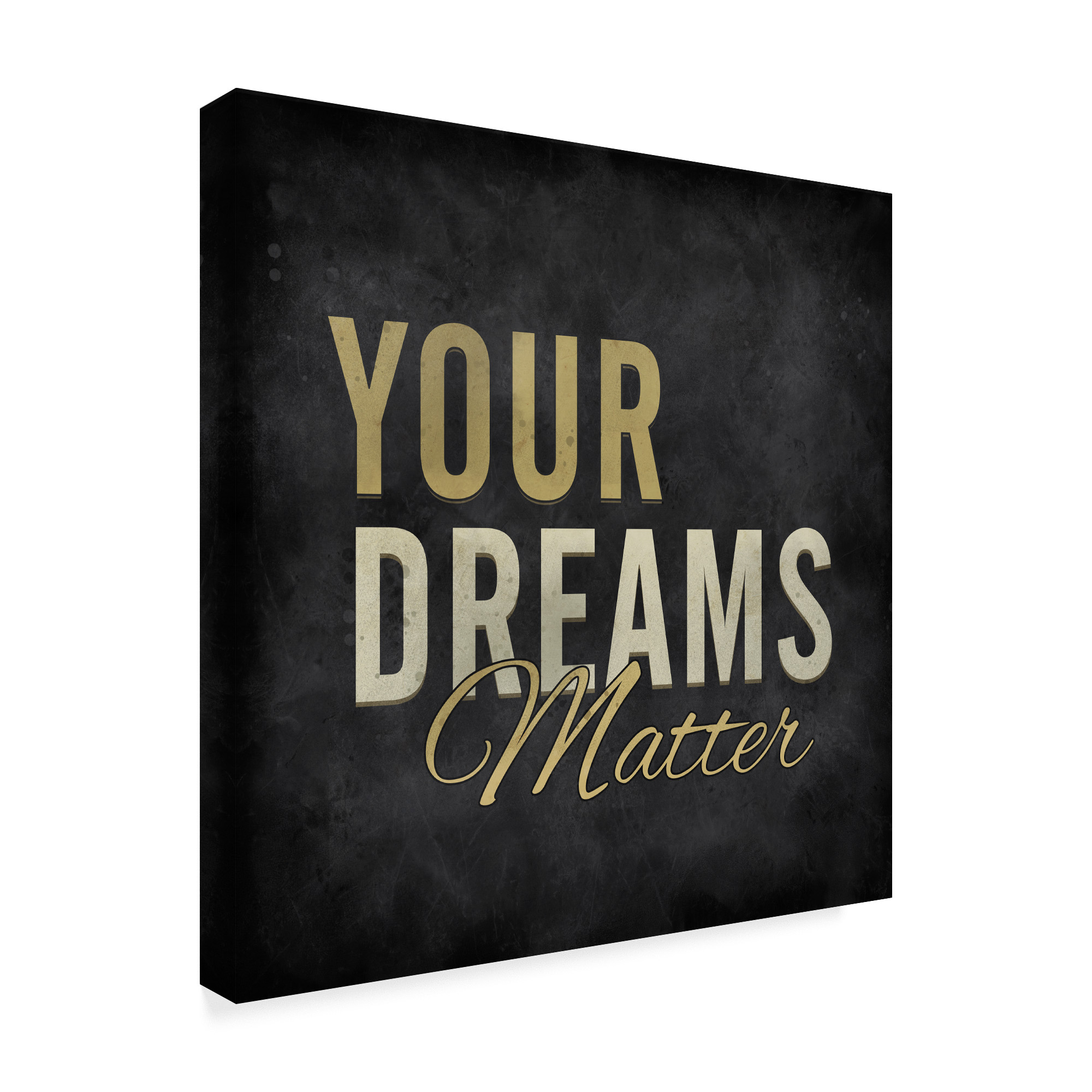 Trademark Fine Art 'Your dreams matter' Canvas Art by ALI Chris
