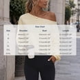 thumbnail image 3 of NominalSnug Cropped Sweatshirts for Women off Shoulder Long Sleeve Crop Top Fall Pullover Tops, 3 of 8