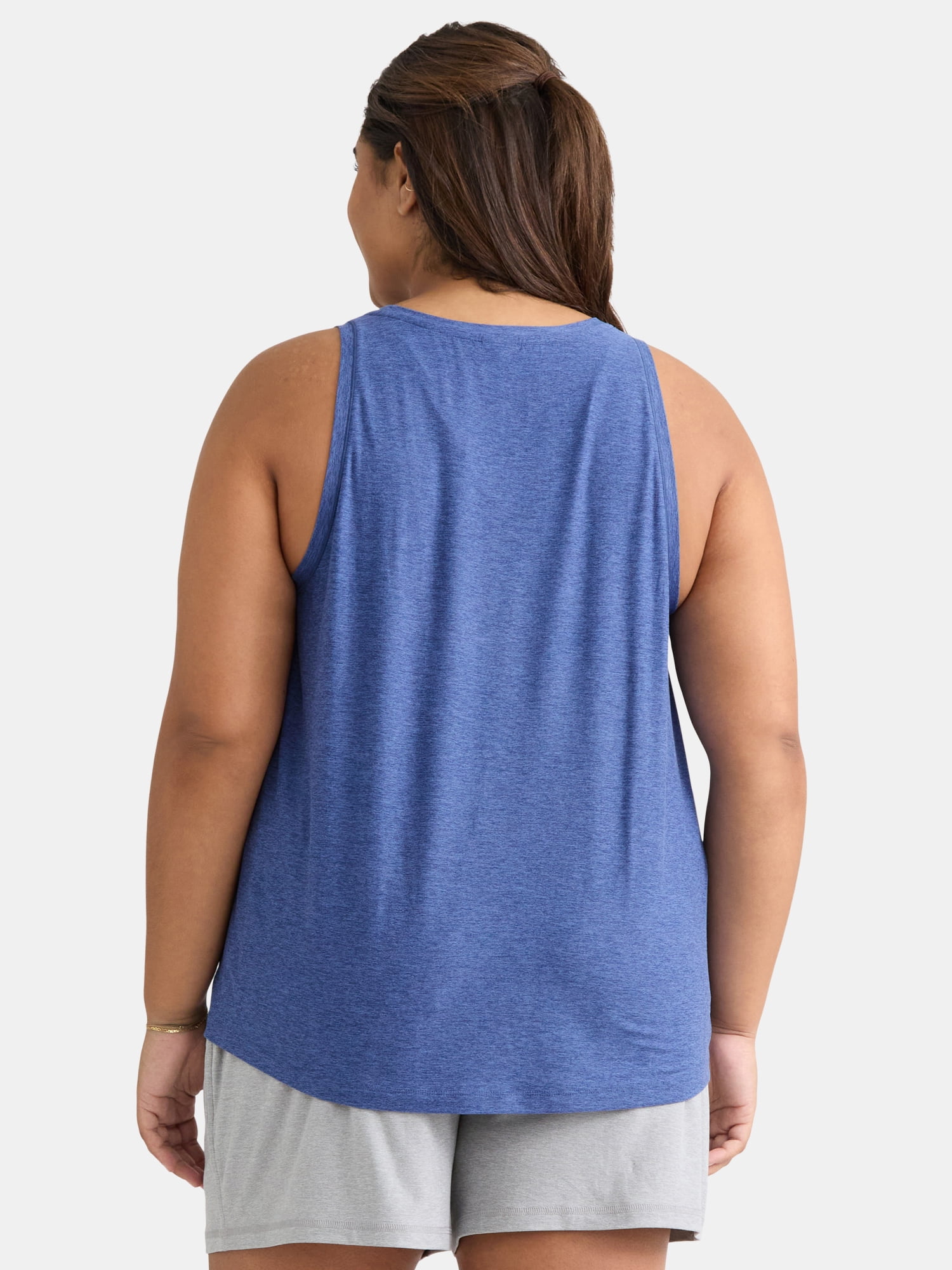 Athletic Works Women’s and Women's Plus ButterCore Performance Tank Top, Sizes XS-4X
