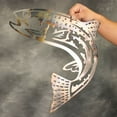 thumbnail image 2 of RealSteel Jumping Trout Metal Wall Art – Perfect for Fishing Enthusiasts (18"), 2 of 4