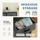 thumbnail image 4 of ZUNMOS 7 Drawer Fabric Dresser for Bedroom, Chest of Drawer Organizer Storage Cabinet for Closet, Entryway, Grey, 4 of 8
