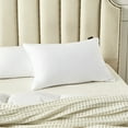 thumbnail image 3 of Farm To Home  Organic Blended Cotton Softy Around Feather And Down Pillow (Set of 2) - White Jumbo - Set of 2, 3 of 5