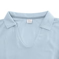 thumbnail image 6 of Paiwinds Men's V-Neck Golf Shirt - Short Sleeve Turndown Collar, Solid Lightweight Casual Top, Polyester Summer, 6 of 9