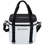 Earth Pak Heavy Duty Waterproof 20-Can Soft Cooler Bag for Camping, Sports, Fishing, Kayaking, Beach Trips - Mesh Tote Insert Included