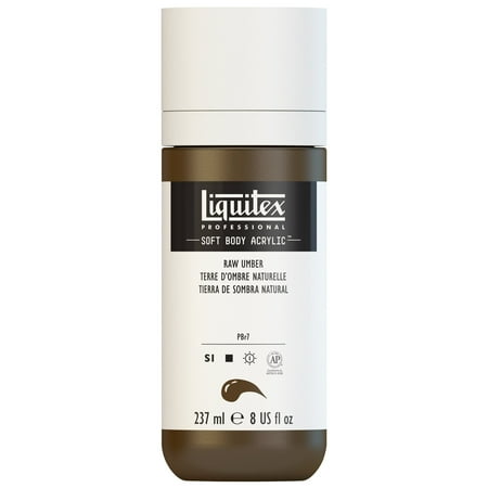 UPC: 0887452998808 | Liquitex Professional Soft Body Acrylic Color 8 oz. Bottle Raw Umber